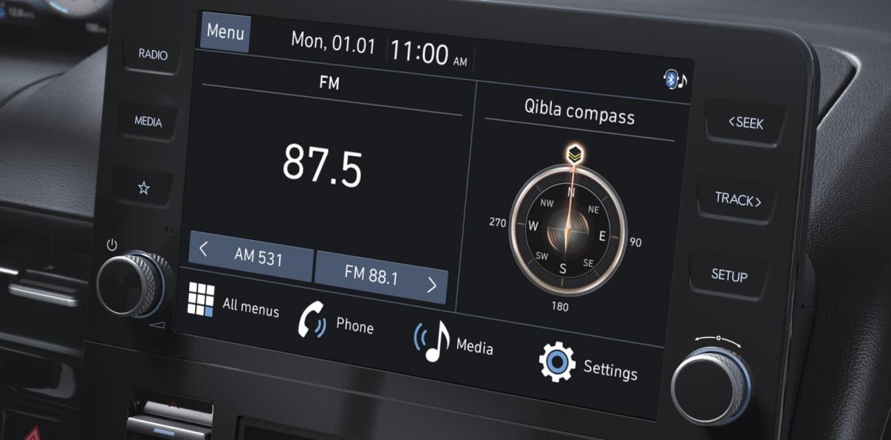Мультимедийная система с 8-дюймовым ЖК-экраном